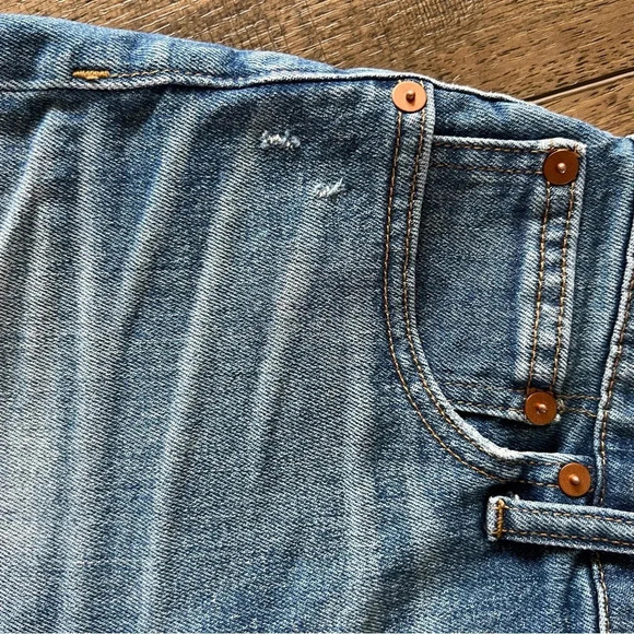 Madewell High Rise Denim Shorts Size 24 - Picture 8 of 13